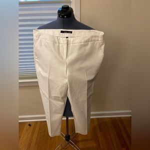 Amanda + Chelsea White Slacks Size 14